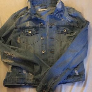 Ripped Denim jacket